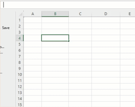 A Deephaven table updating in Excel