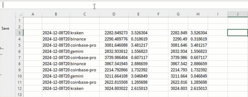 Multiplying one column by another using dynamic array references in Excel