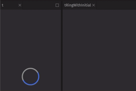 A ring table initializes with the rows that are already present in the source append-only table
