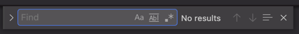 A search bar appears at the top of the notebook