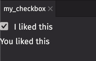 Checkbox