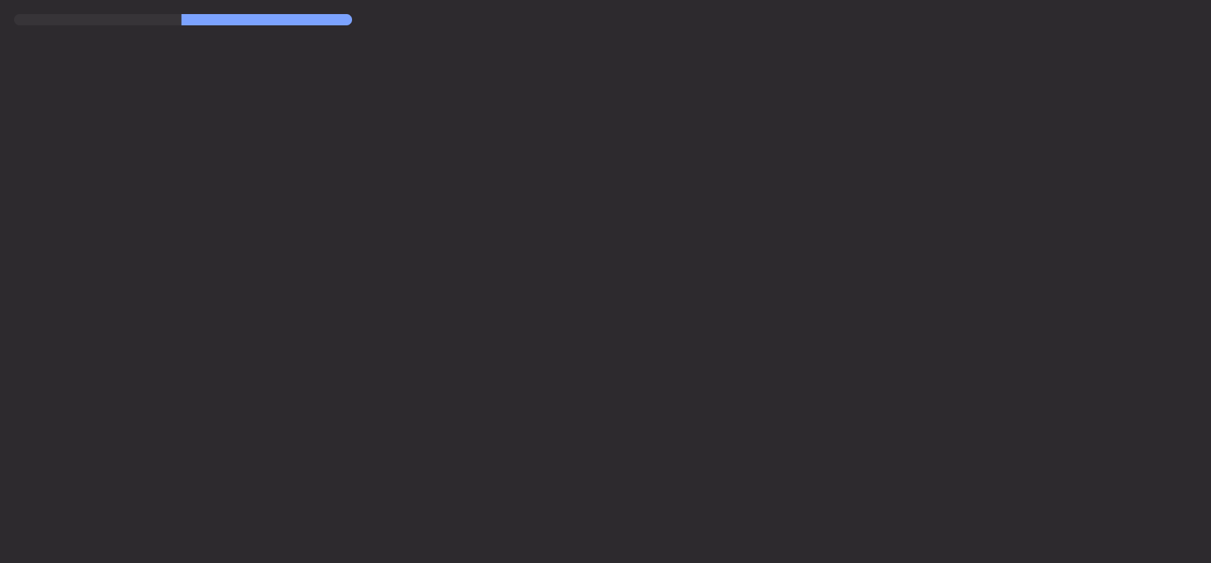 Progress Bar Basic Example