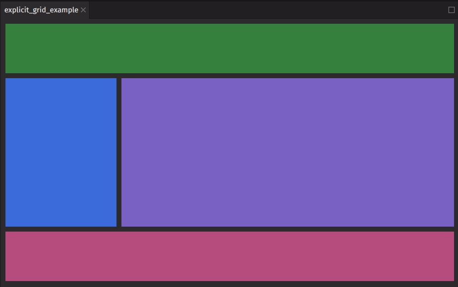 explicit grid