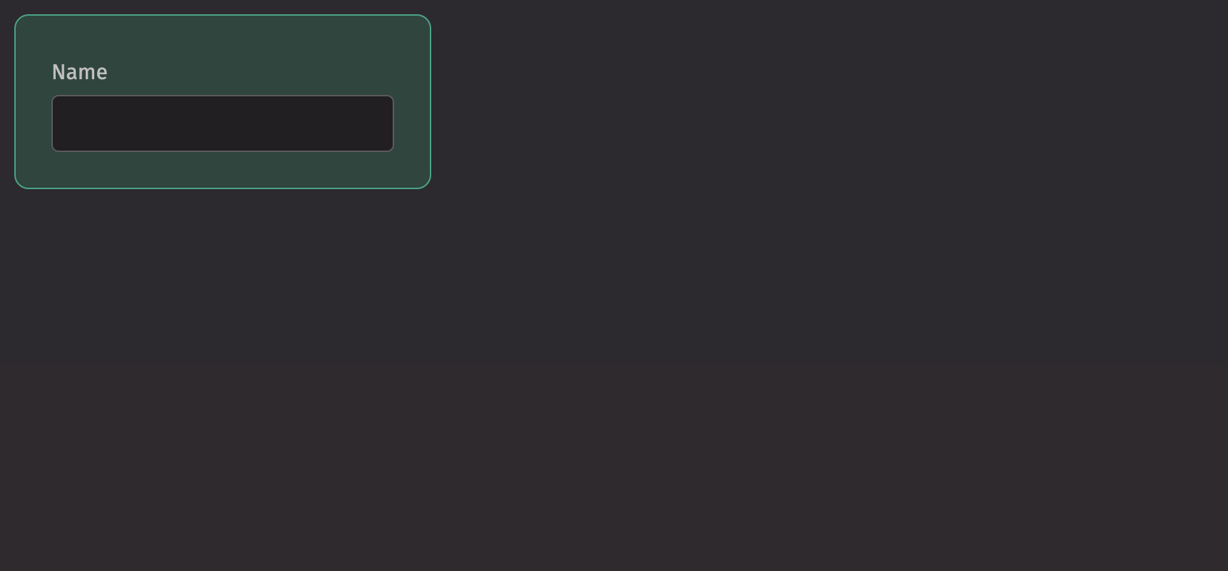 View Basic Example