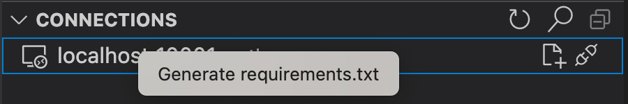 Generate requirements.txt